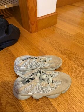 Kids Neutral Beige Athletic Sneakers - Comfortable Everyday Shoes